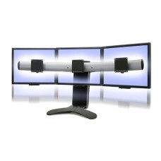 Soporte para 3 monitores-2-pantallas sobre mesa escritorio